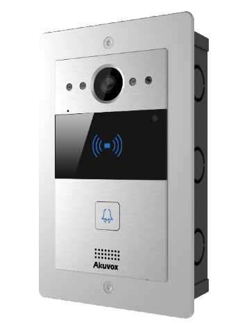 Videocitofono IP da incasso Akuvox R20aV2 R20A V2 Akuvox R20A V2 da incasso videocitofono IP Akuvox R20AV2